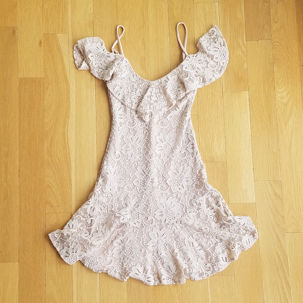 Style Exchange Lace Mini Dress